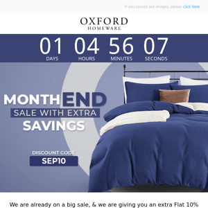 Hey Oxford Homeware! Deal Ending Soon...⏳