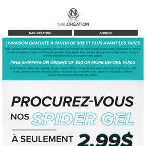 Nail Création - Découvrez nos Spider Gel!🥰