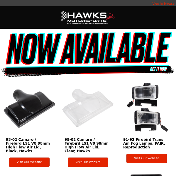 See What's New At Hawks Motorsports - June 23