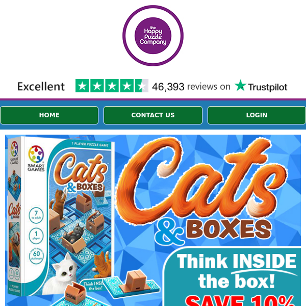 LAST CHANCE! Why logical cats love hiding in boxes!