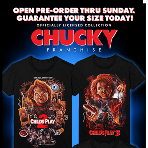 Chucky Is Back! Requested Reprints Are Here