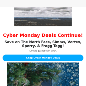 Cyber Monday Deals Continue!