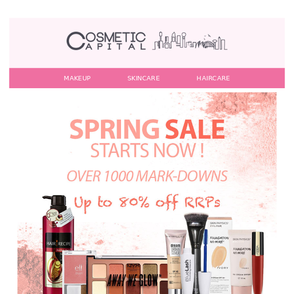 Spring Sale Starts Now - Over 1000 Markdowns! 🔥