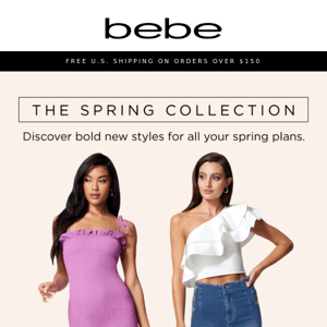 JUST DROPPED: New Spring Styles
