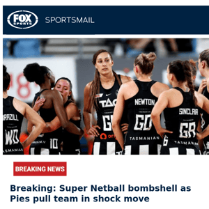 🚨BREAKING🚨 Collingwood pulls team in Super Netball bombshell