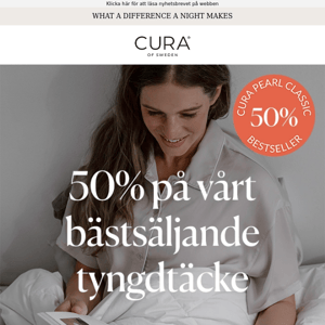 CURA Pearl Classic - Vårt mest sålda tyngdtäcke!