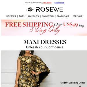 Maxi Dresses for Every Season: 4th free!