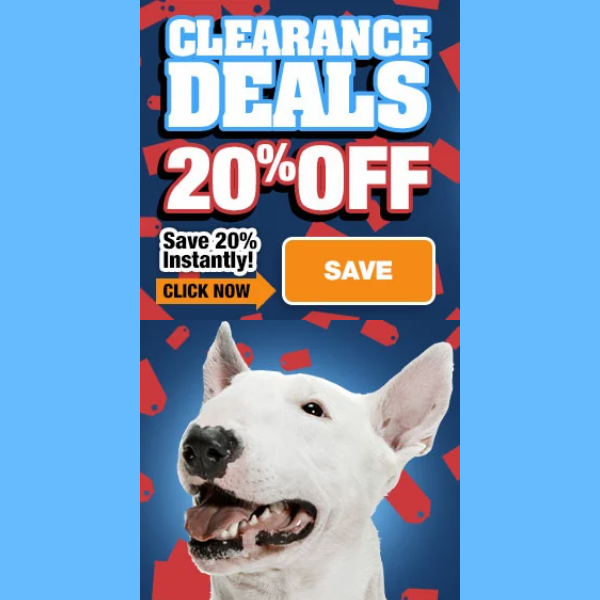 Clearance - 20% Off Coupon Deal