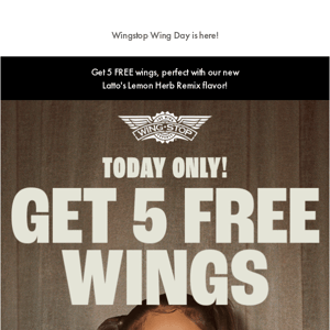 🚨 Wingstop Wing Day is here! 🚨