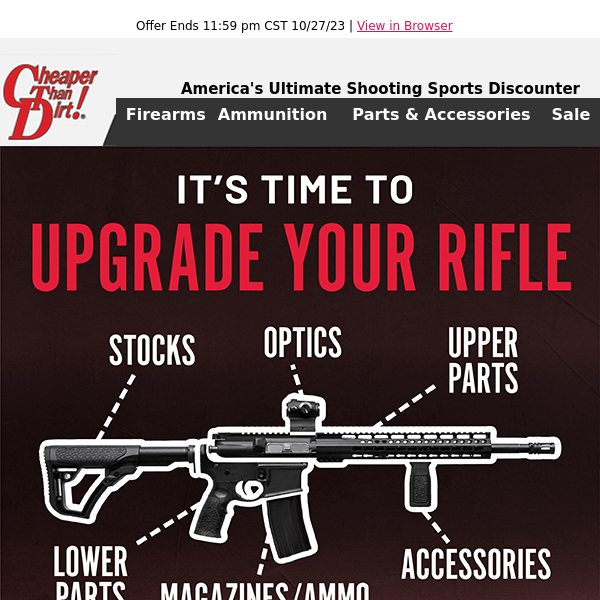 Upgrade Your Firearms with the Latest Parts and Accessories