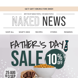 Dad's Day Special: 10% Off on Gift Boxes!