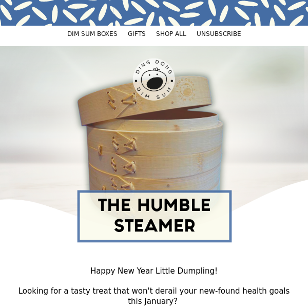 Start 2024 The Right Way With 40% Off Our Bamboo Steamers!