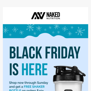 Black Friday is here!