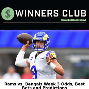 NFL Week 3 Odds and Best Bets - Sports Illustrated