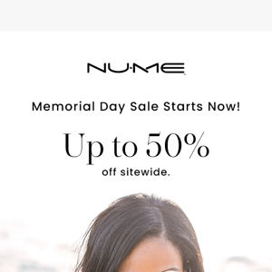 Memorial Day Sale Starts Now!