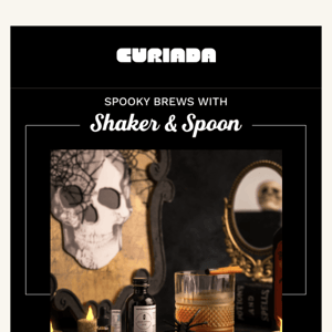 New! Cocktail Kits perfect for Halloween, Spirits Included  🕸️