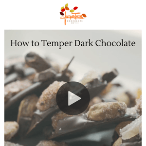 Wondering how to temper chocolate? Find out!😍