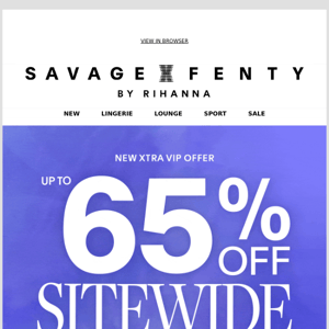 Up to 65% OFF Sitewide Is Calling 📞