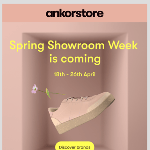 Get up to 40% off in our Spring Showroom Week