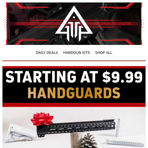 Handguards On SALE!! Get Yours For As Low As $9.99!!