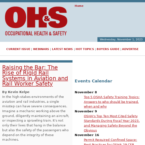 Raising the Bar: The Rise of Rigid Rail Systems in Aviation and Rail Worker Safety