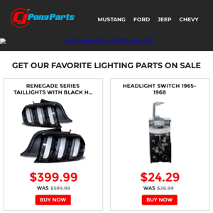 15% Off the Lights You Love