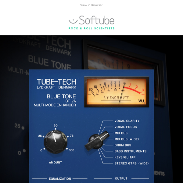 💙 Intro savings: Tube-Tech Blue Tone and more.