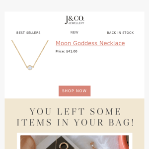 J & Co Jewellery, you dropped this!