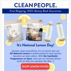 🍋It's National Lemon Day! 🍋
