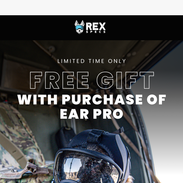 FREE Crux Collar with Ear Pro Purchase