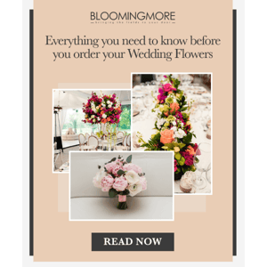 Calling all the brides and grooms- You might not want to miss our August Blog✨!