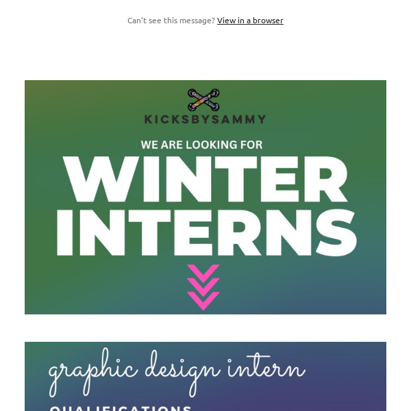 Looking for Interns