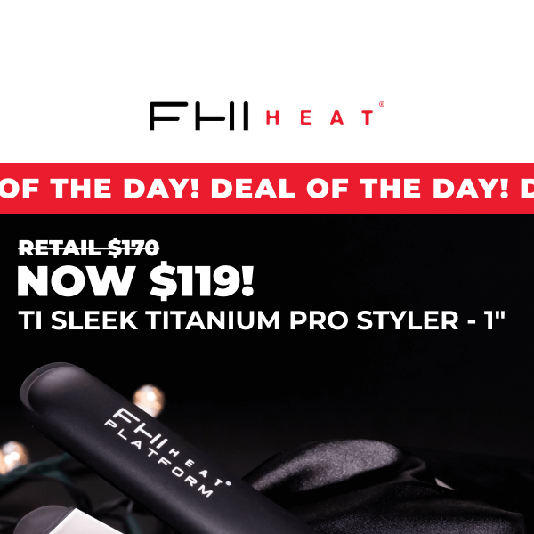Special Deal: Get 30% Off the Platform Titanium Sleek Styler!