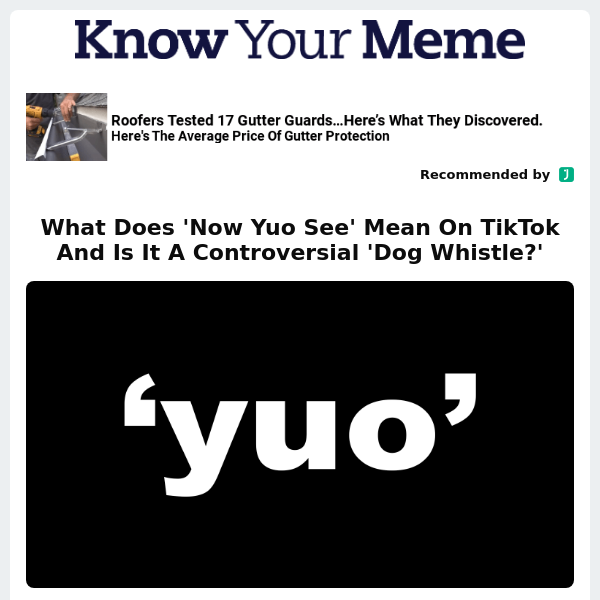 What Does 'Now Yuo See' Mean On TikTok And Is It A Controversial 'Dog Whistle?'
