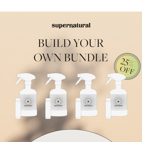 Transform Your Cleaning with Supernatural's Eco-friendly Products and Save 25% Today!