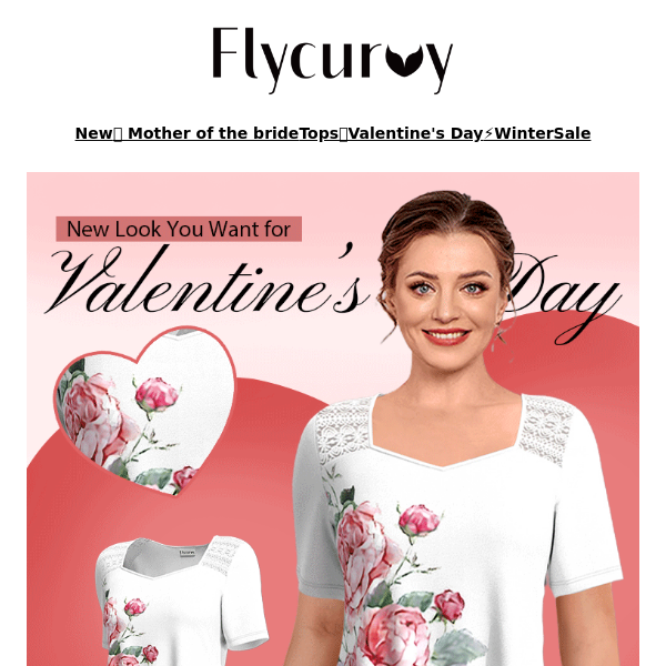 FlyCurvy, Valentine's Day sale, from $9.99