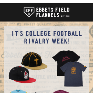 College Football Rivalry Week is Here!