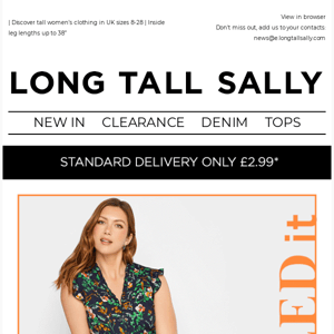 NEW is waiting for you, Long Tall Sally