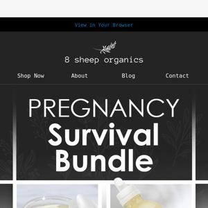Check Out The Pregnancy Survival Bundle 👀