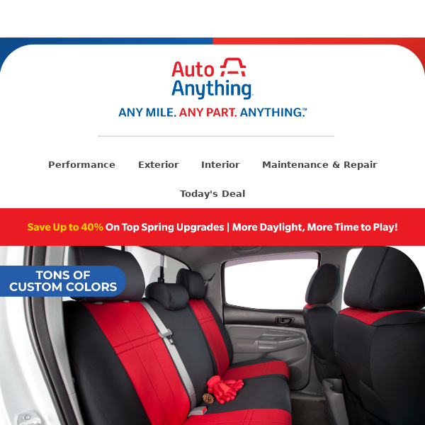 ⚡️ Lightning Sale | Save 35% on CalTrend Seat Covers ⚡️