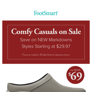 Comfy Casuals Starting at $29.97 🎁
