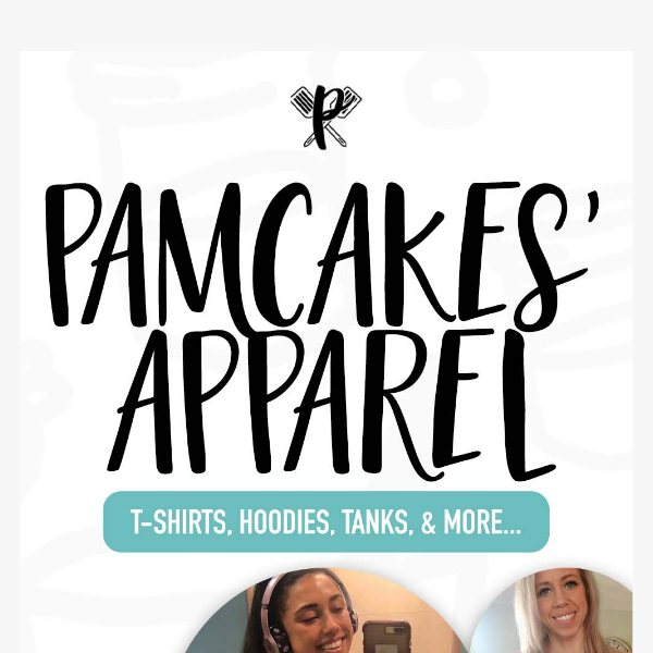 Check Out Pamcakes' Pancakes Apparel 🎽