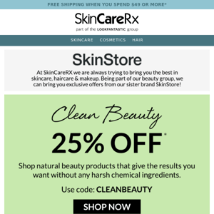 25% OFF💚Clean Beauty