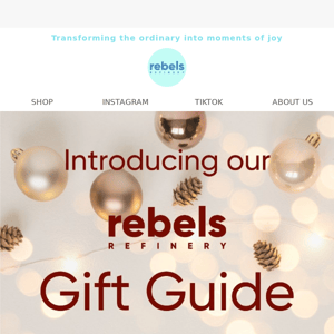 Rebels Gift Guide is live & we made it easy for U 💝