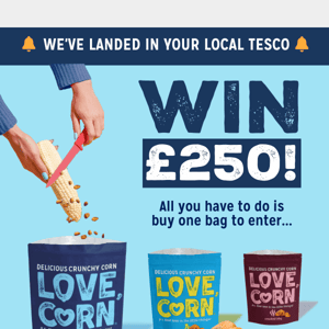 WIN £250! Hey, you're in with a chance ... 🥁