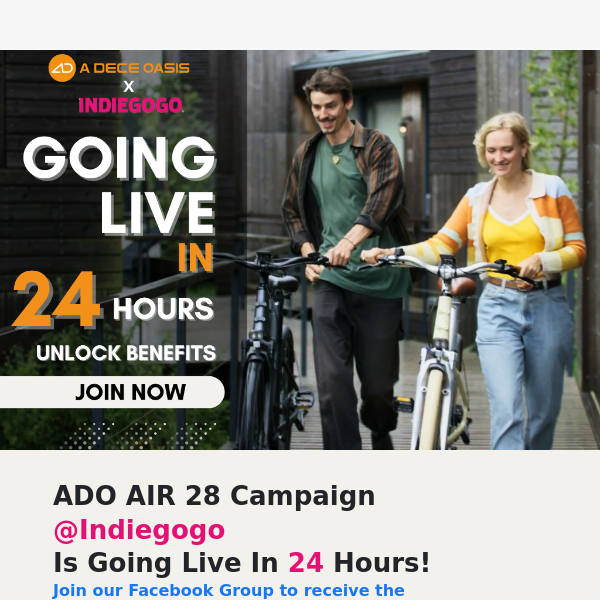 Introducing ADO AIR 28 – Ready in 24 hours!