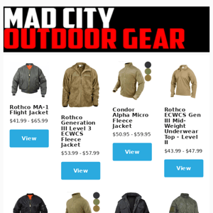 Mad City Outdoor Gear, you ready for winter?