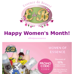 Women's Month Sale
