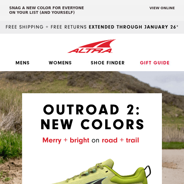 Outroad 2: Give the gift of road *AND* trail