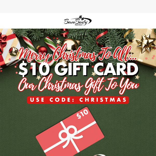 $10 Gift Card Just For You